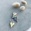 Love Story Heart Earrings