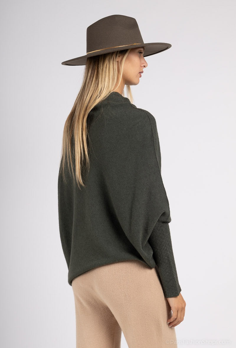 Chic Asymmetrical Sweater