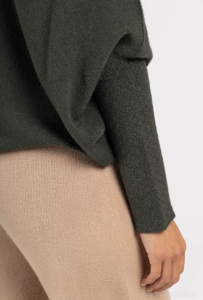 Chic Asymmetrical Sweater