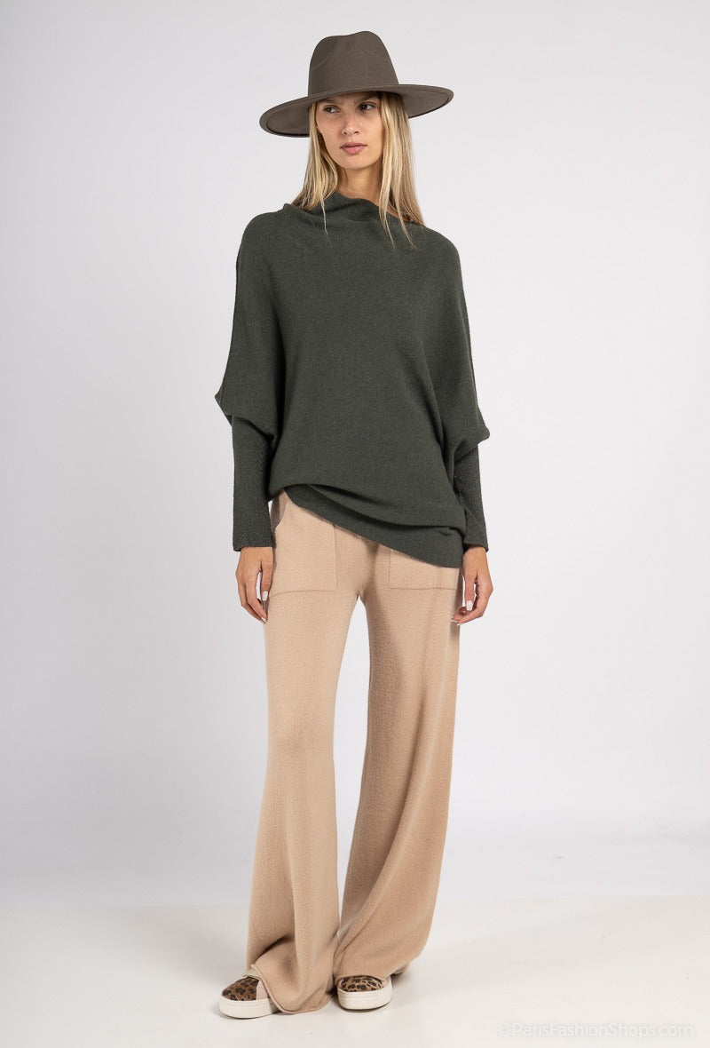 Chic Asymmetrical Sweater