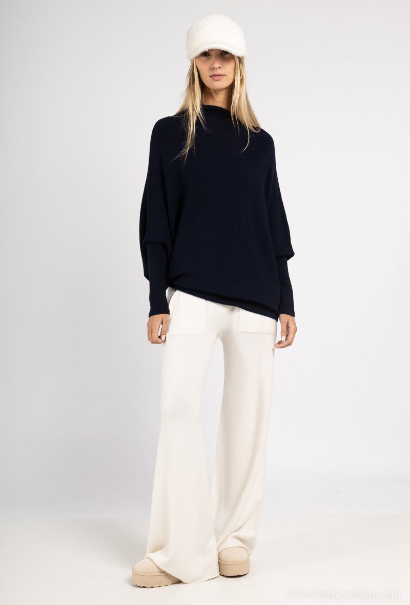 Chic Asymmetrical Sweater
