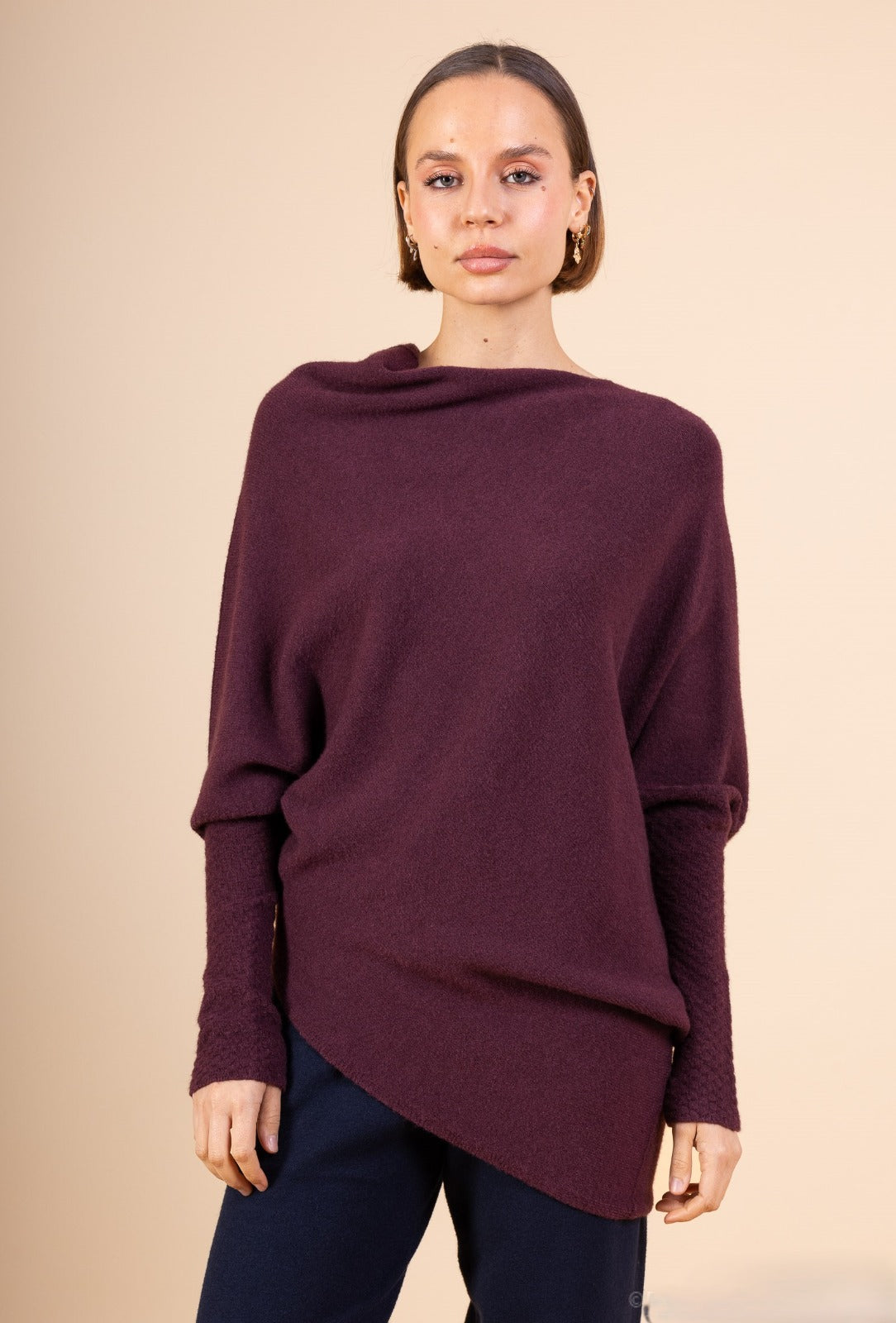Chic Asymmetrical Sweater