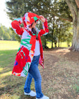 Scribbler Long Raincoat