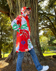 Scribbler Long Raincoat