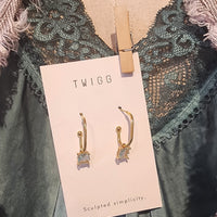 Lucie Annulus Studs