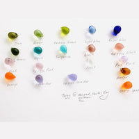 Seaglass Ocean Tear Necklace