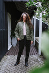 Moke Talei Quilted Bomber