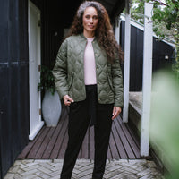 Moke Talei Quilted Bomber