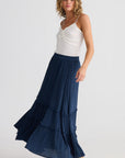 Inhale Maxi Skirt