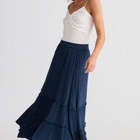 Inhale Maxi Skirt