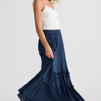 Inhale Maxi Skirt