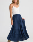 Inhale Maxi Skirt
