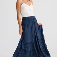 Inhale Maxi Skirt
