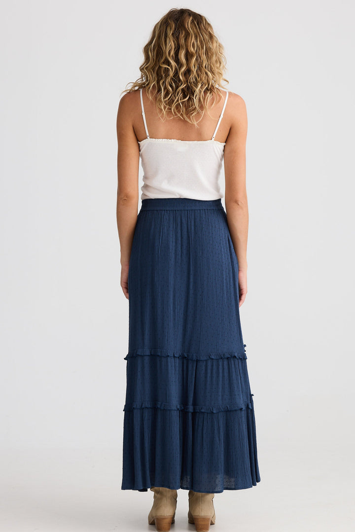 Inhale Maxi Skirt