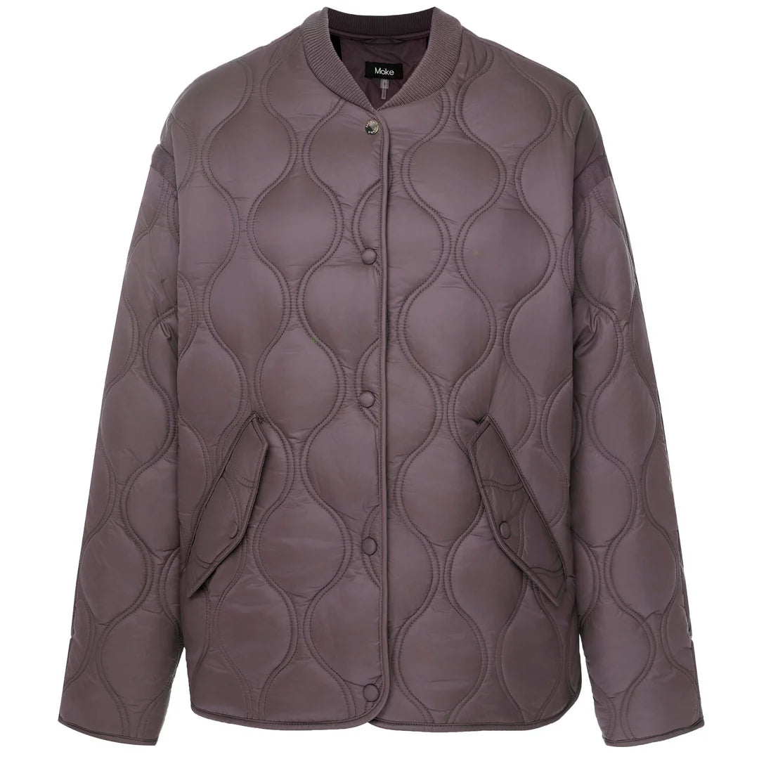 Moke Talei Quilted Bomber