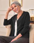 Classic V Neck Cardigan