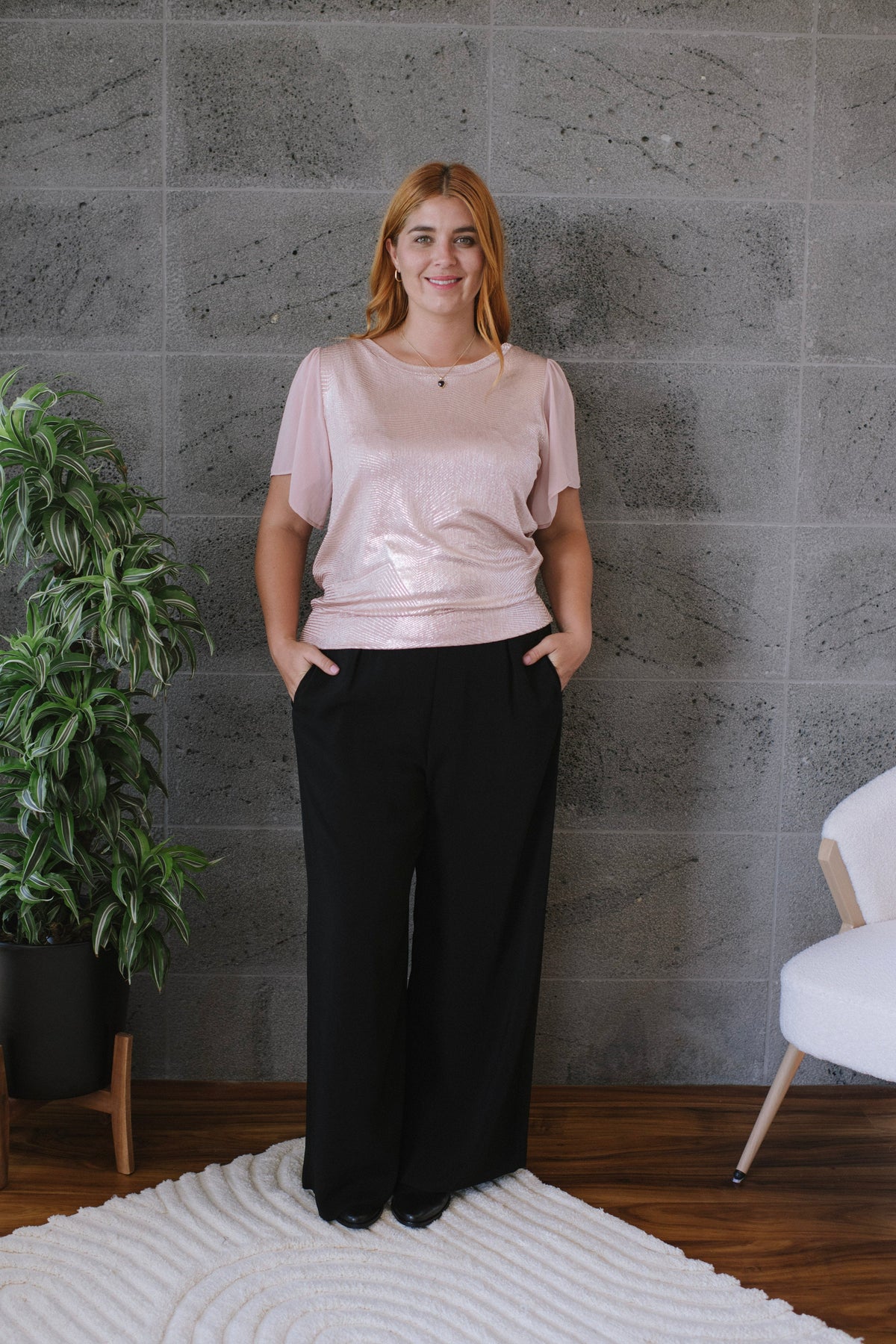 Glam Peachy Tee