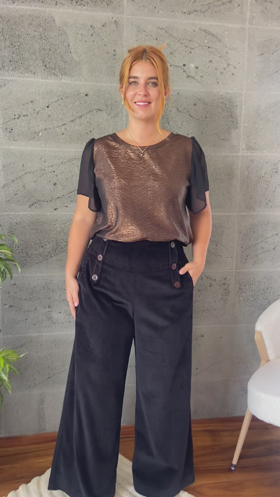 Glam Peachy Tee