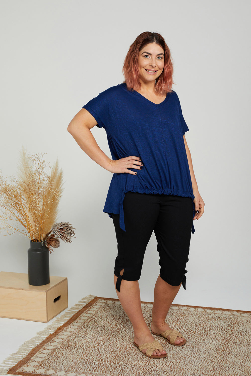 Hannah Tee Navy