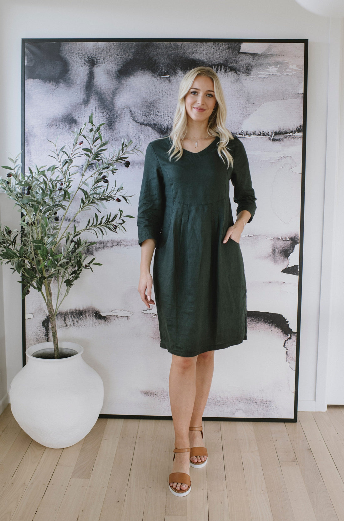 Gigi Linen Dress