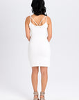 Diamond Dress, White