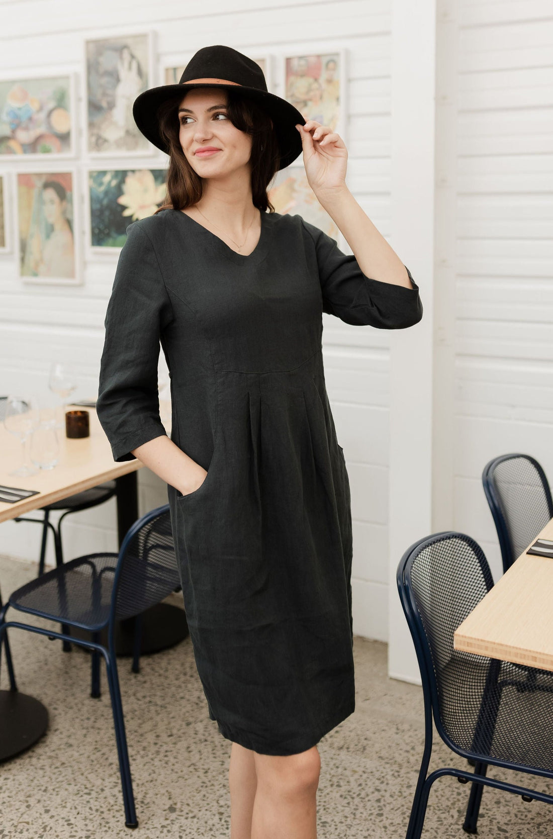 Gigi Linen Dress