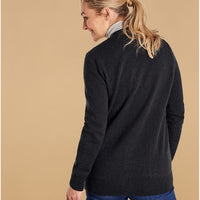 Lambswool V Neck Cardi - Sale - $79