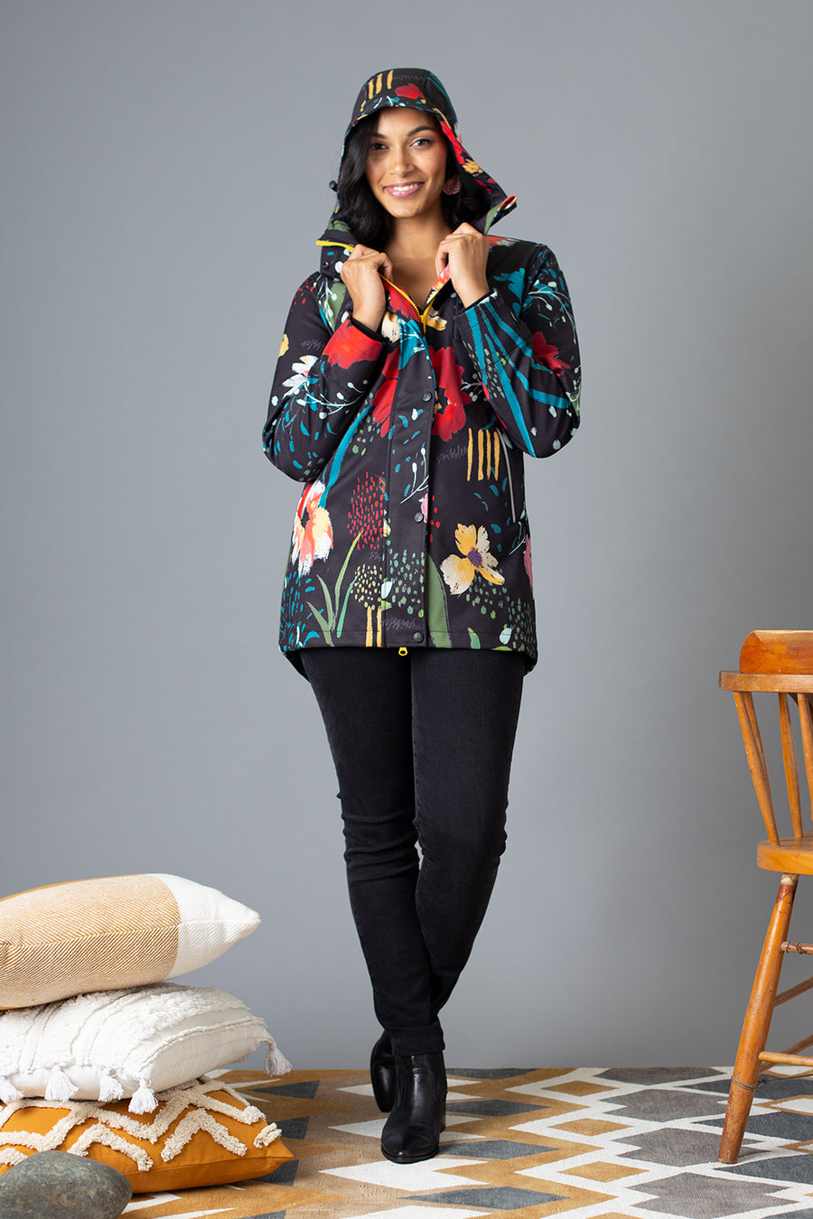 Selva Fleece Bonded Raincoat