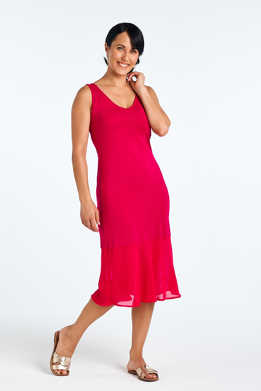 Faithful Slip, Guava (pink)